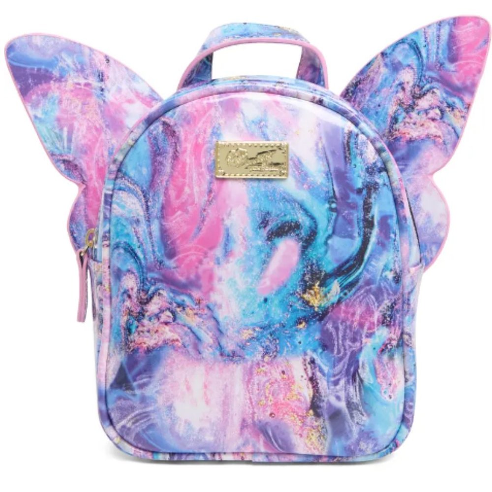 NWT Betsey Johnson Movable Winged Mini Backpack